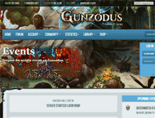 Tablet Screenshot of gunzodus.net